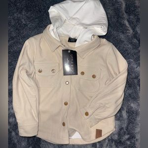 NWT Little Bipsy Corduroy Shacket, boys/unisex 18-24m